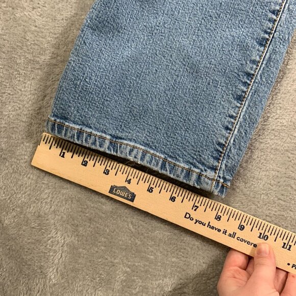 Levi's Jeans Women's 12 Light Wash Vintage 550 Relaxed Boot Cut Y2K 90's - Picture 13 of 13